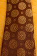 60s Krawatte schmal gold-braun 60er Accessoires braun bunt Dandy Disco gold Krawatte Rockabilly Schlager vintageberlin.de