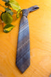 60s Krawatte schmal grau-blau Default Title 60er Accessoires blau bunt Dandy Disco grau Krawatte Rockabilly Schlager vintageberlin.de