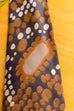 60s Krawatte braun Amöben 60er Accessoires braun bunt Dandy Disco grau Krawatte Rockabilly Schlager vintageberlin.de