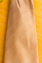 60s Krawatte beige Streifen