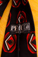 60s Krawatte schwarz-rot