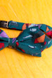 Vintage Fliege bunt ausgefallen 90er Abendmode Accessoires Boho bunt Krawatte Special Unisize vintageberlin.de