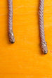 Vintage Bolo Tie silber-grau 70er 80er Accessoires grau Krawatte Rockabilly silber Unisize vintageberlin.de