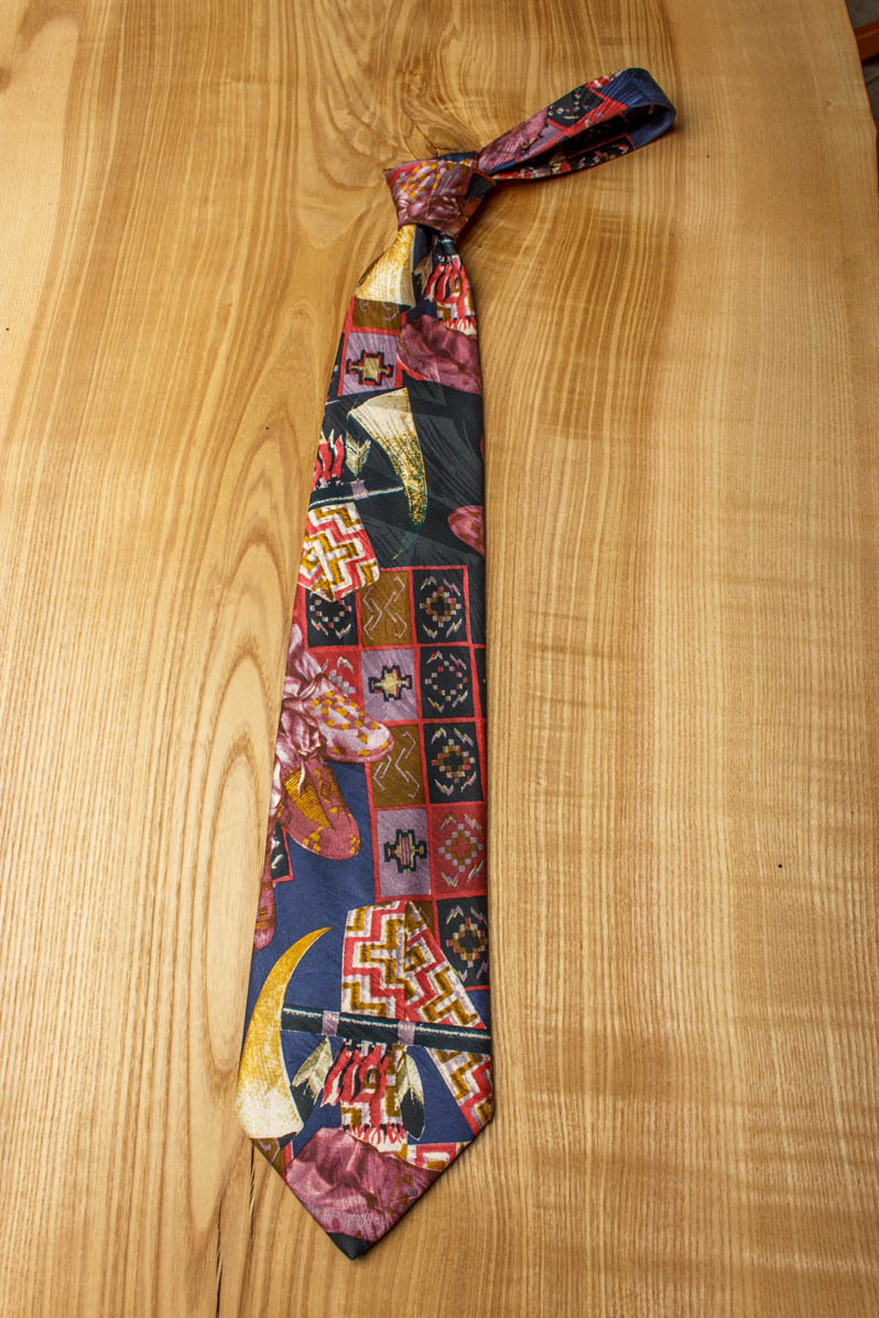 80er Jahre Krawatte extravagant