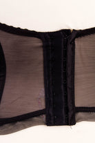 Sexy Mieder schwarz Spitze