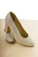90er Jahre Pumps silber Default Title 37 90er Frau Hochzeit Rockabilly Sale Schuhe Sekretärin silber vintageberlin.de