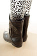 80er Stiefeletten braun Applikation 36 80er Boho braun Disco Frau Rockabilly Sale Schuhe schwarz vintageberlin.de