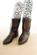 80er Stiefeletten braun Applikation 36 80er Boho braun Disco Frau Rockabilly Sale Schuhe schwarz vintageberlin.de