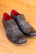 Tiggers Sandro Slipper 44 Dandy grau Mann Schuhe schwarz vintageberlin.de