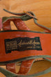 Vintage Keilabsatz Sandalen grün